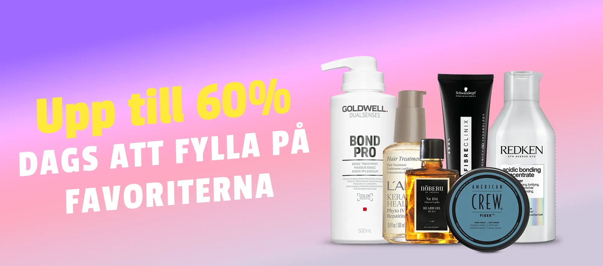 Upp till 60% rabatt – dags att fylla på favoriterna